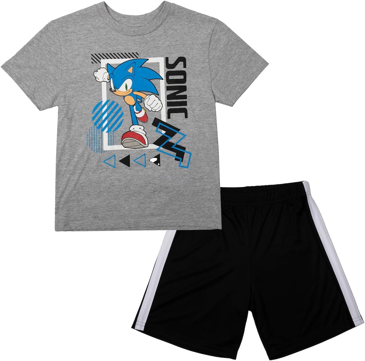 Sonic Boys 3-Pack Set - Two Tees and Mesh Shorts 1