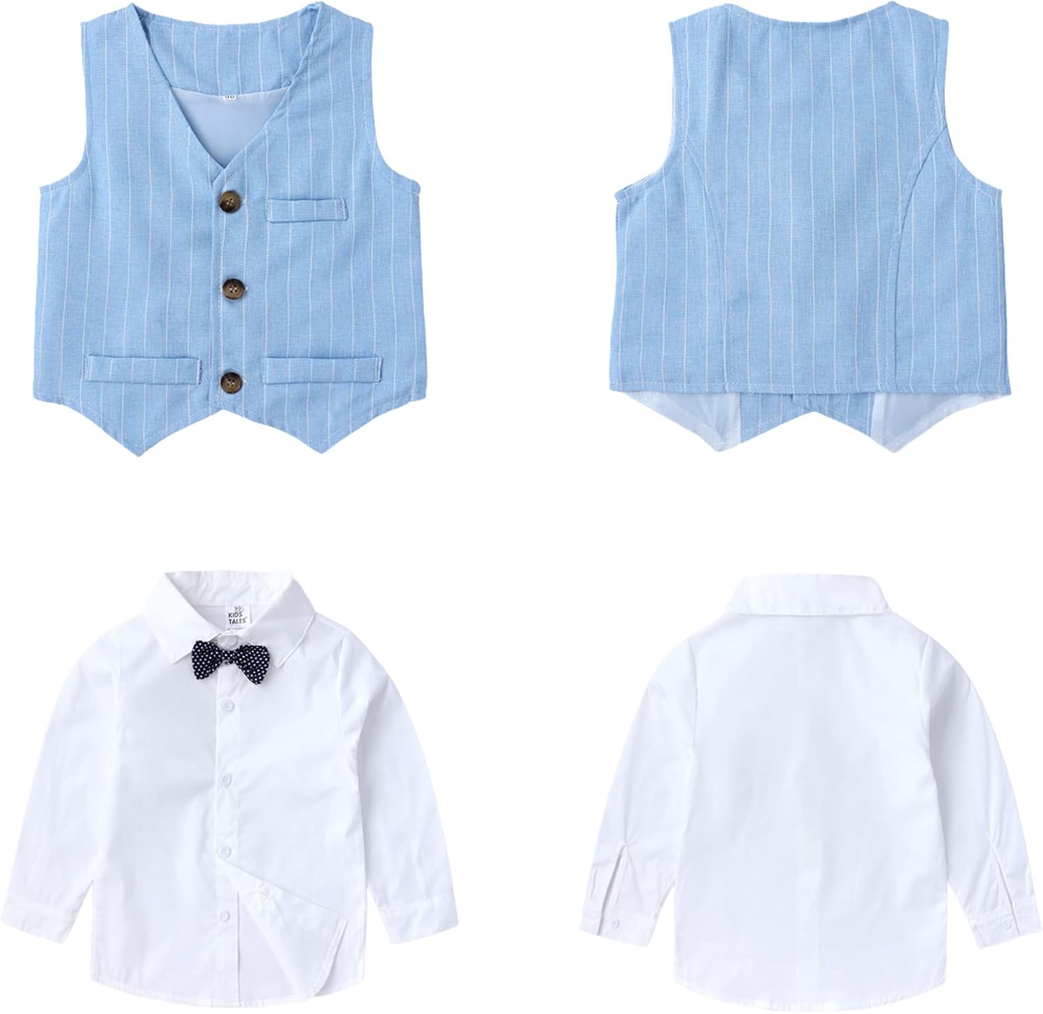 Gentlemans Suits for Boys Formal Dress Set for Kids
