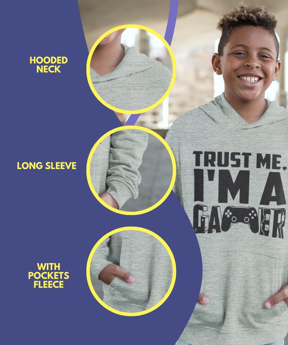 BROOKLYN VERTICAL Boys Video Game Hoodie