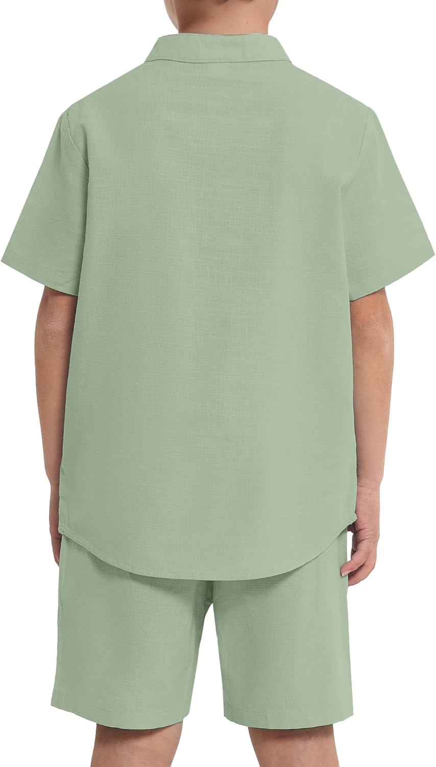 JiAmy Boys 2-Piece Casual Summer Outfits