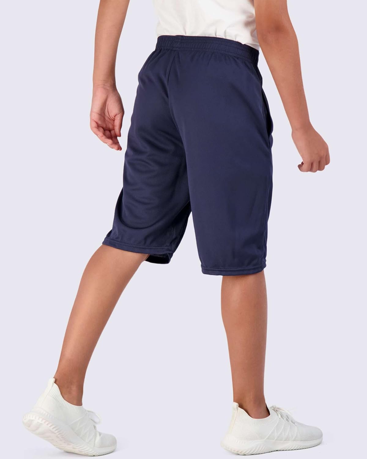 Real Essentials Boys 5 Pack Basketball Shorts