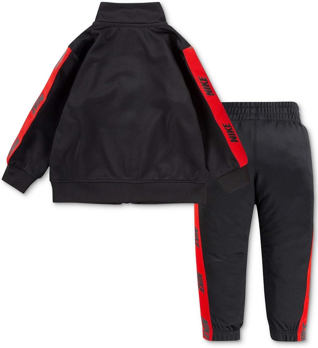 Nike Kids Track Set - Logo Taping Jacket Pants 2T Black