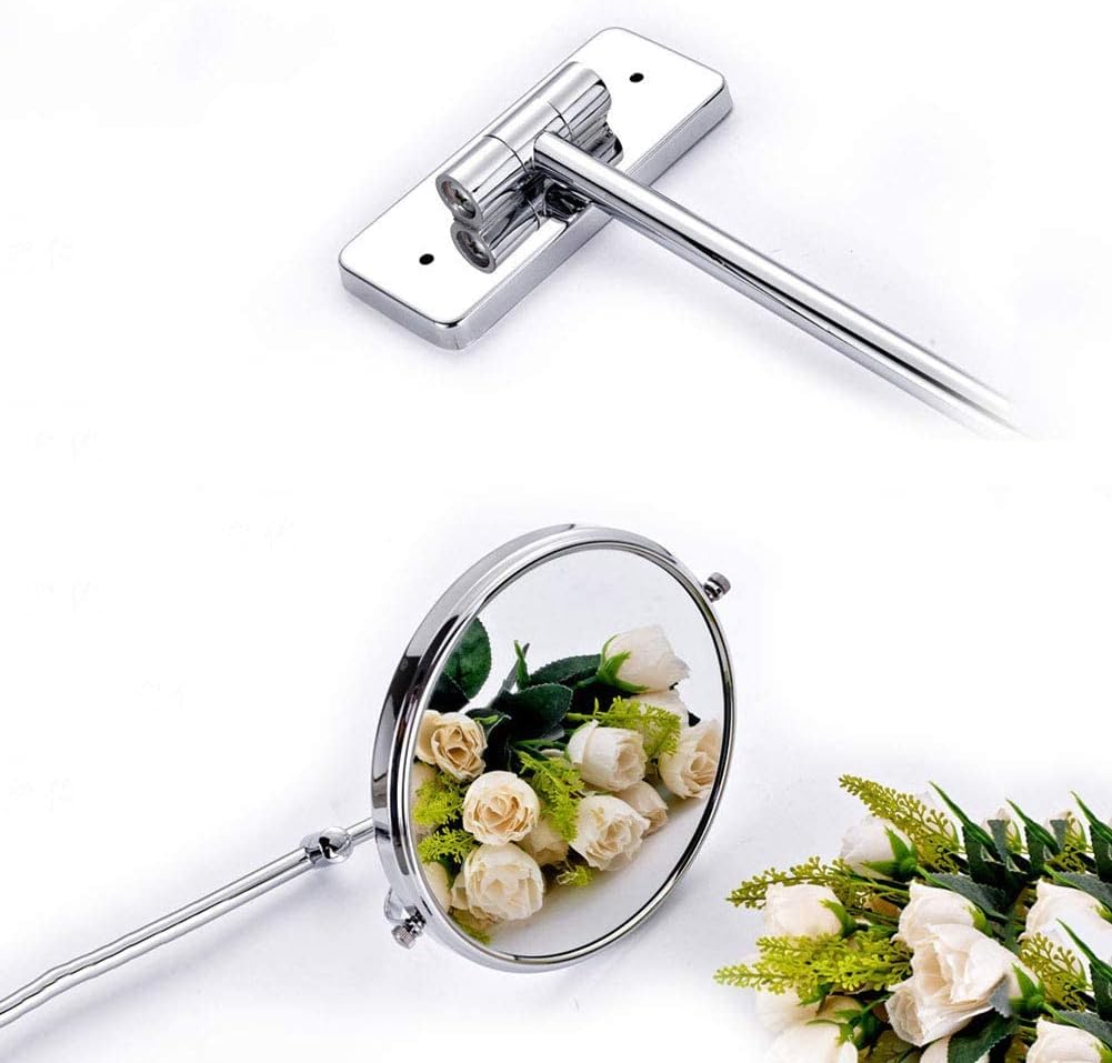 FUDGIO 3X Magnifying Vanity Mirror with Swivel for Shaving Makeup