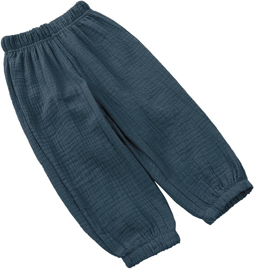 3-Pack Elastic Waist Cotton Linens for Kids