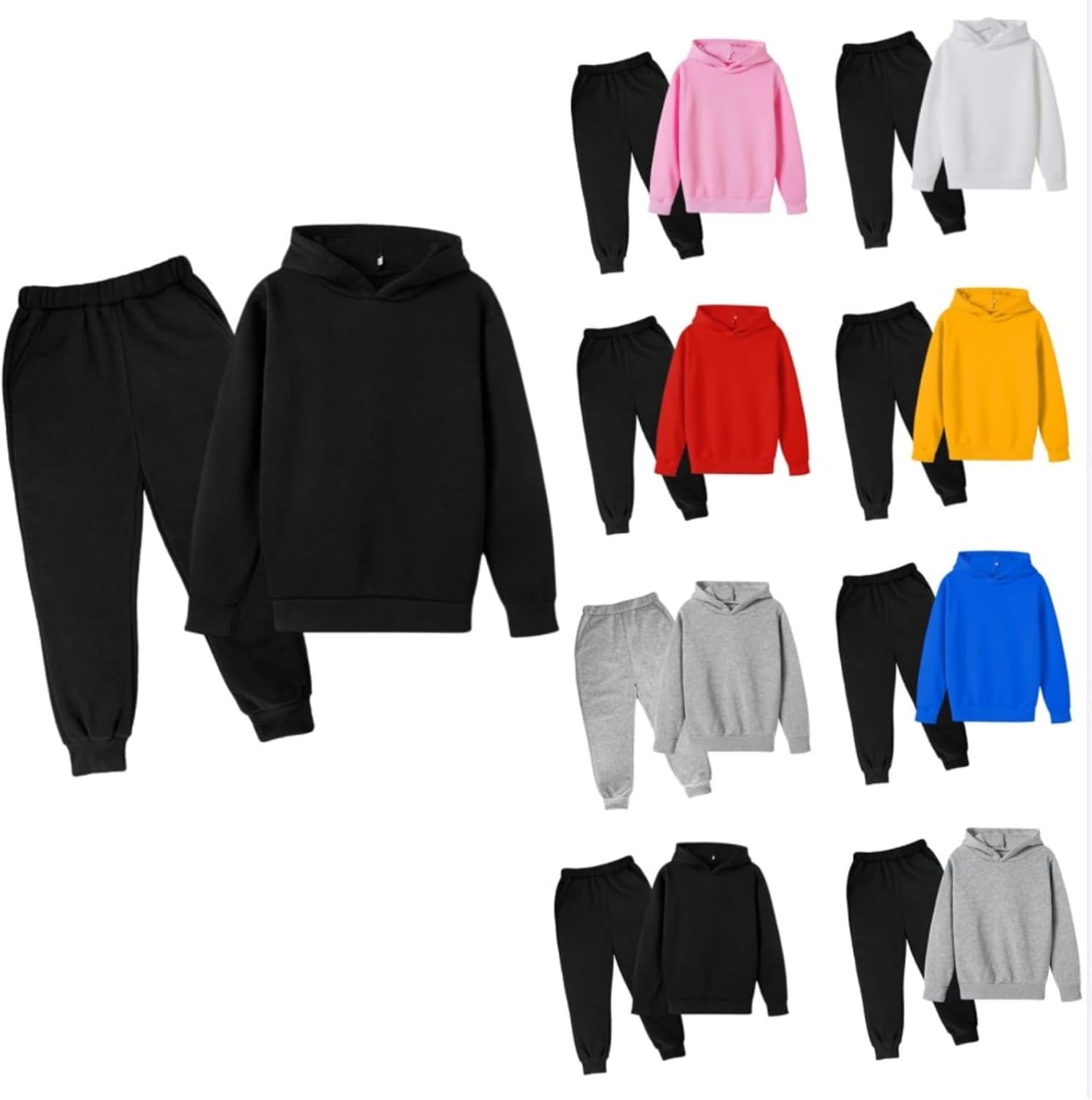 Kids Unisex Tracksuit for Boys Soft Lightweight