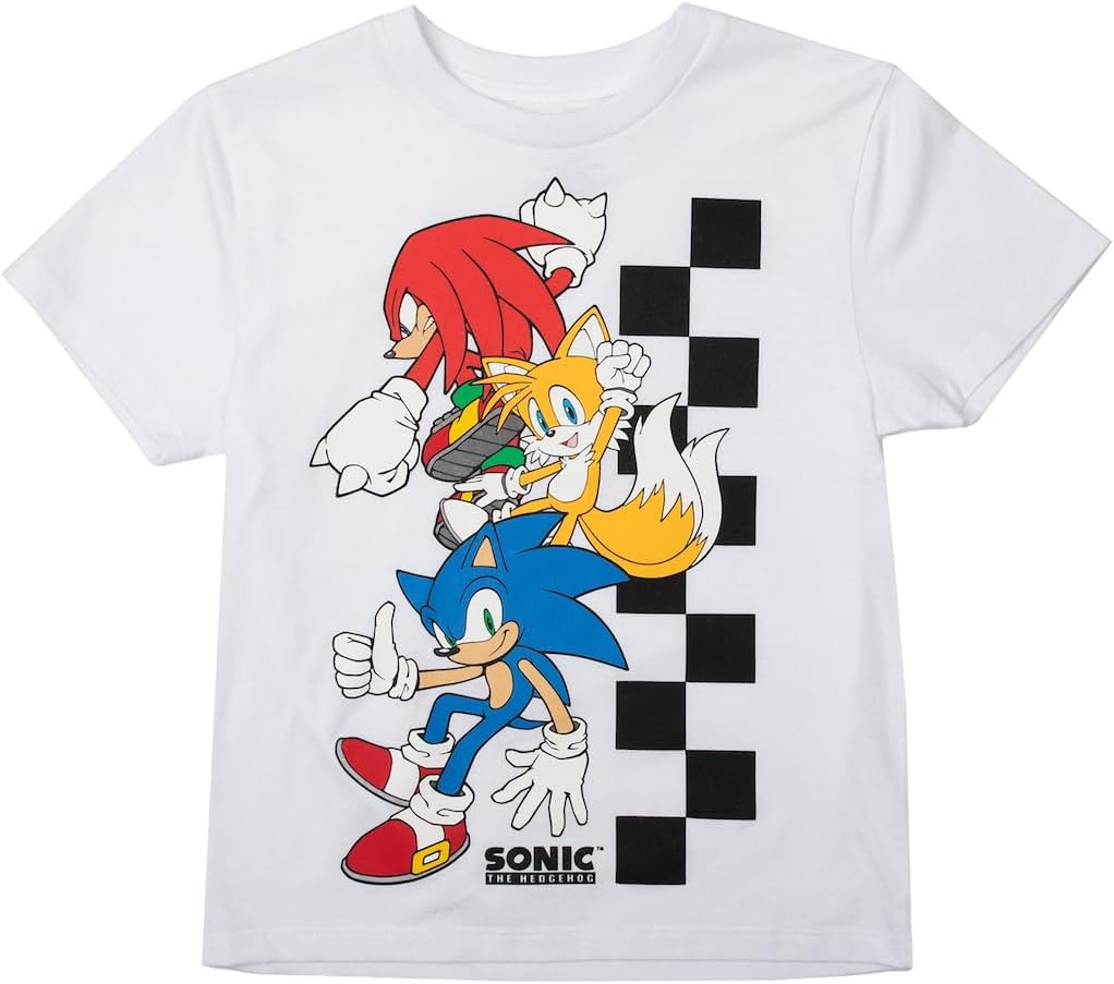 Sonic Boys 3-Pack Set - Two Tees and Mesh Shorts 1