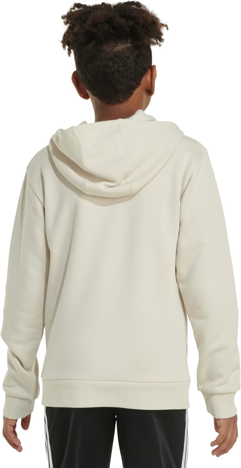 Adidas Boys Long Sleeve Fleece Pullover Hoodie