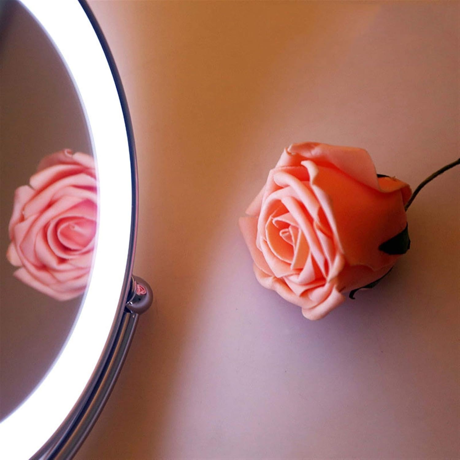 FUDGIO Makeup Mirror Extendable 360 Rotation Perfect for Beauty