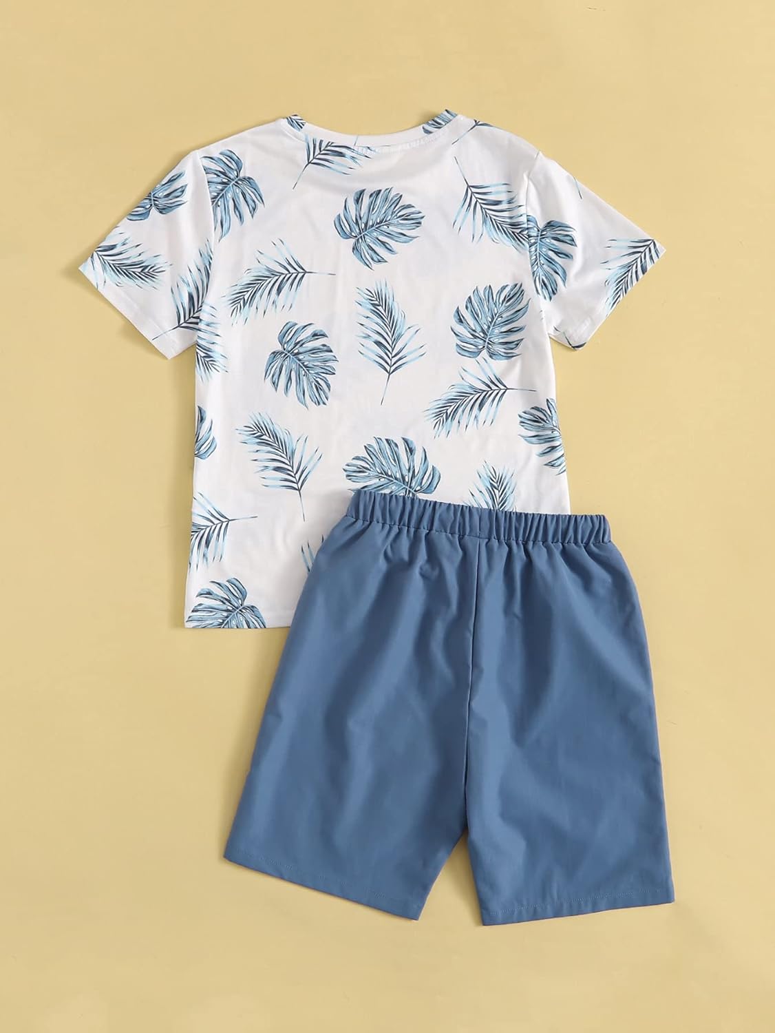 Hawaii Vacation Paisley T-Shirt Shorts Set for Boys