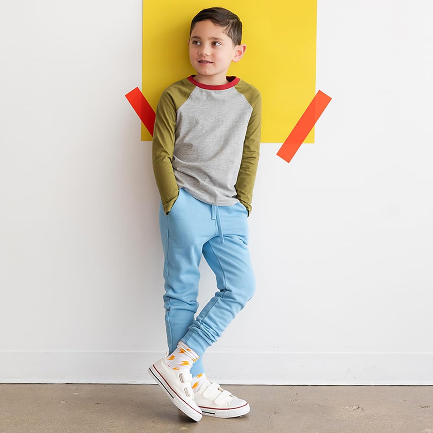 Mightly Boys and Girls Organic Cotton Sweatpants Joggers