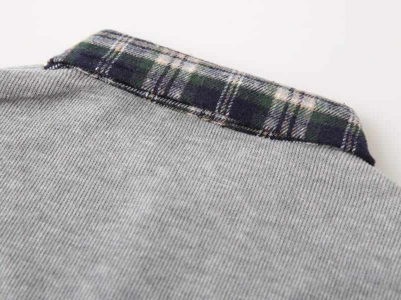Yookoom Boys Cotton Plaid Button Down