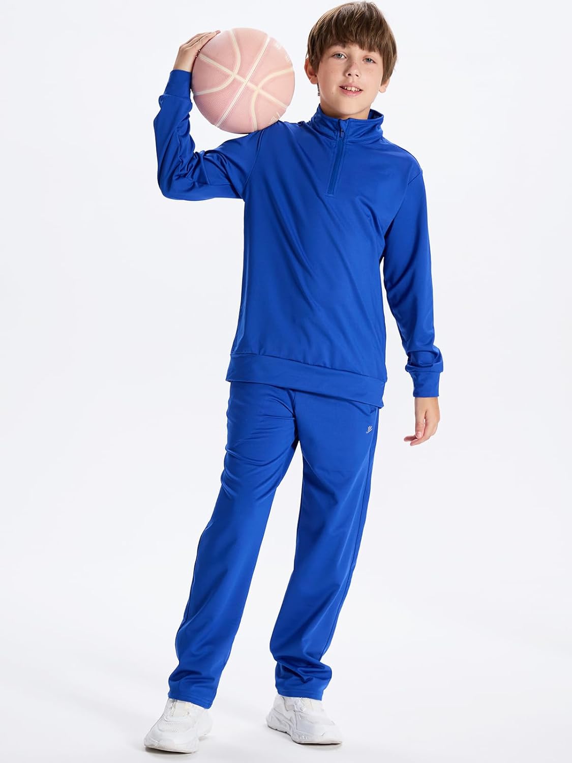 Gym-Ready Stay Cozy All Day Water-Resistant Premium Fleece Youth Boys Sweatpants
