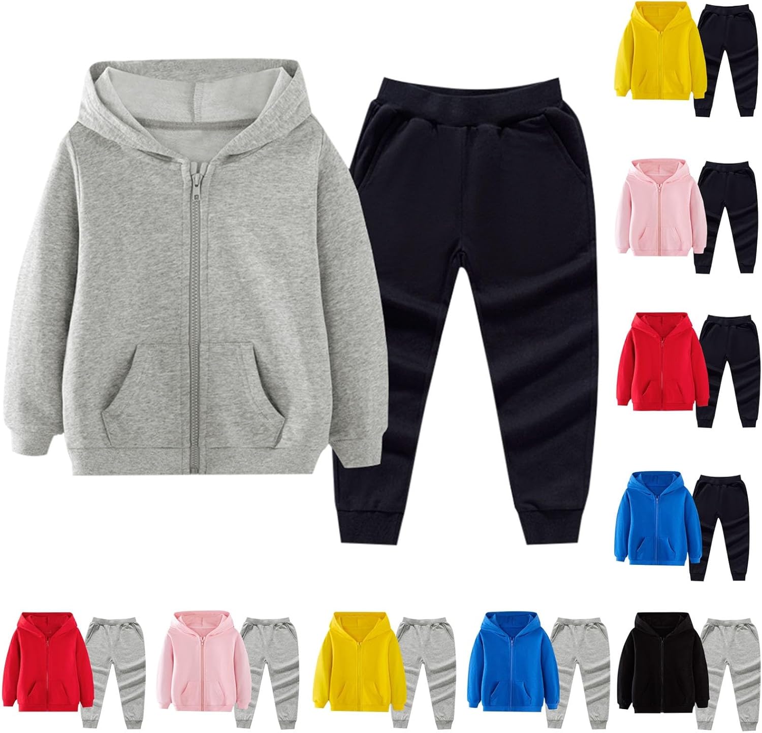 2-Piece Boys Girls Tracksuit Set
