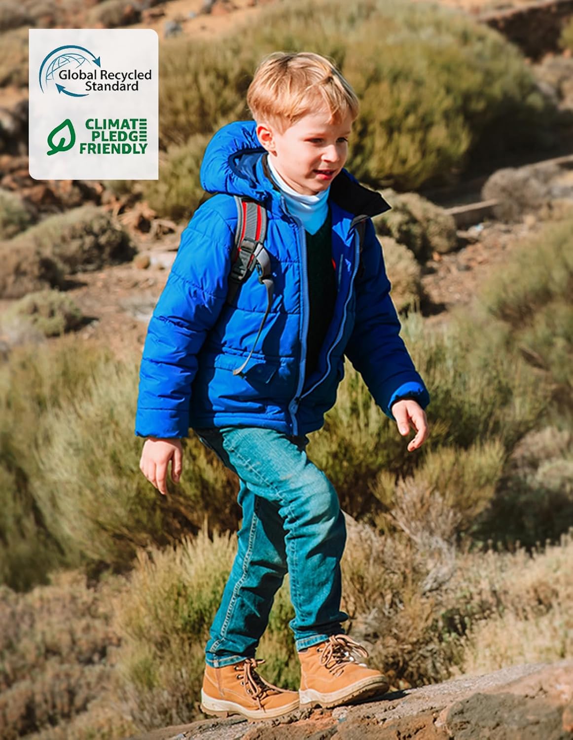 Weather-Resistant Puffer Jacket Lightweight Warm Easy to Carry