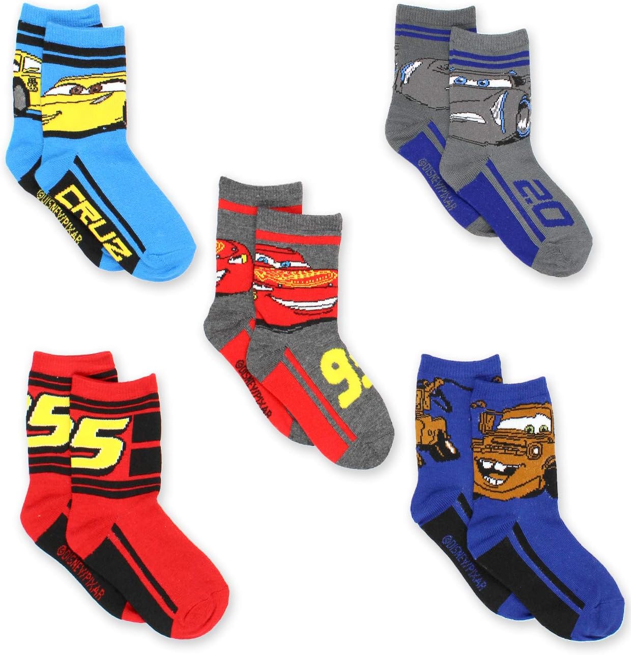 Disney Cars Toddler Socks Set