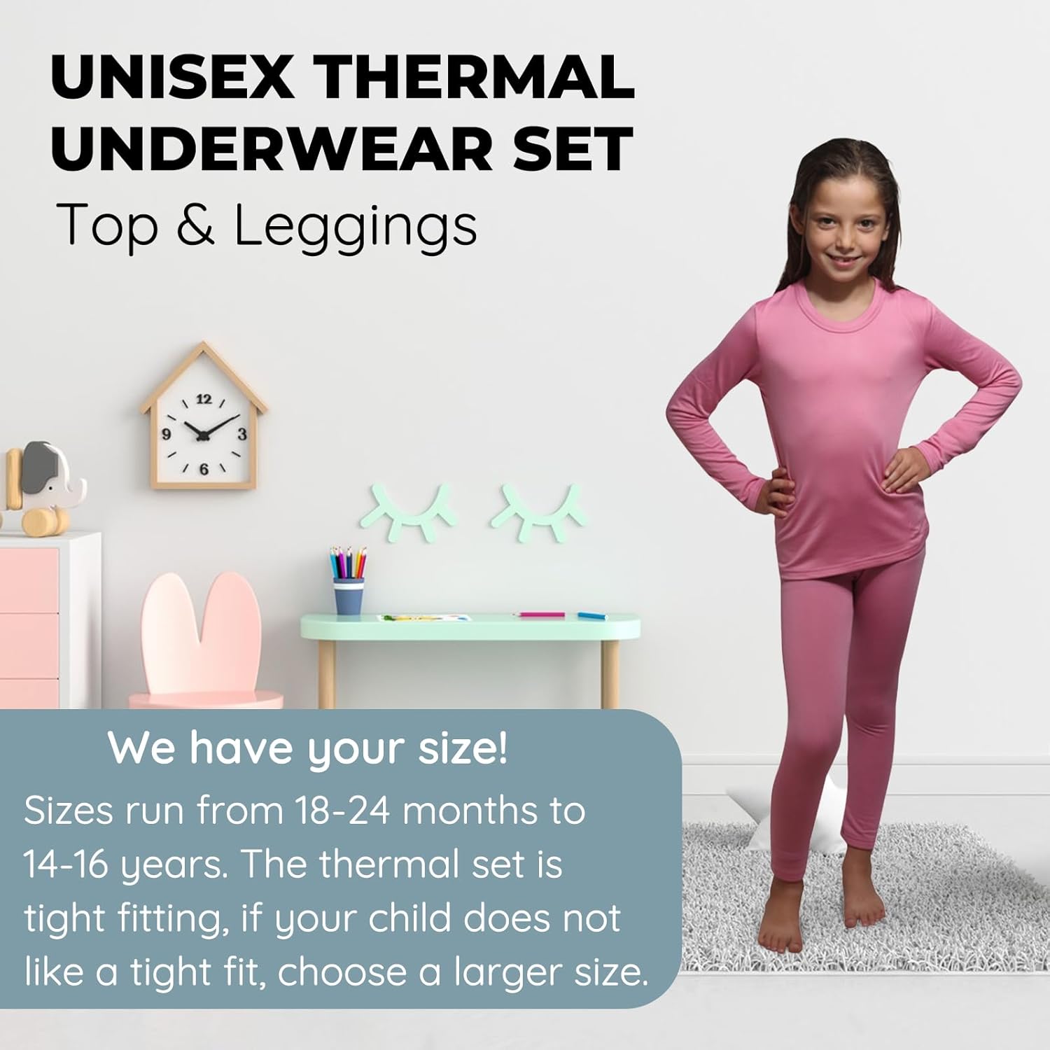 Ultra Dry Thermal Underwear Kids Set