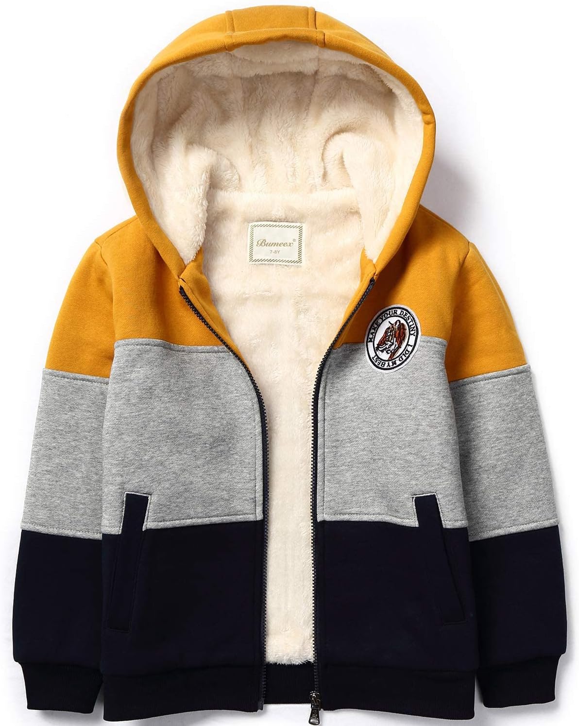 Warm Sherpa Fleece Jacket for Kids