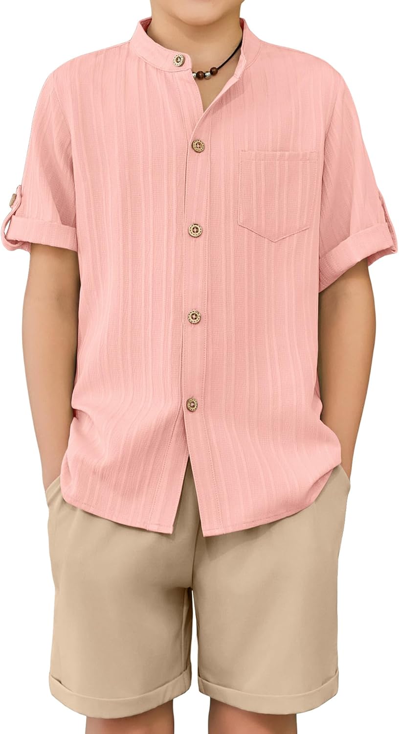 Arshiner Boys 2 Piece Summer Beach Outfit Set