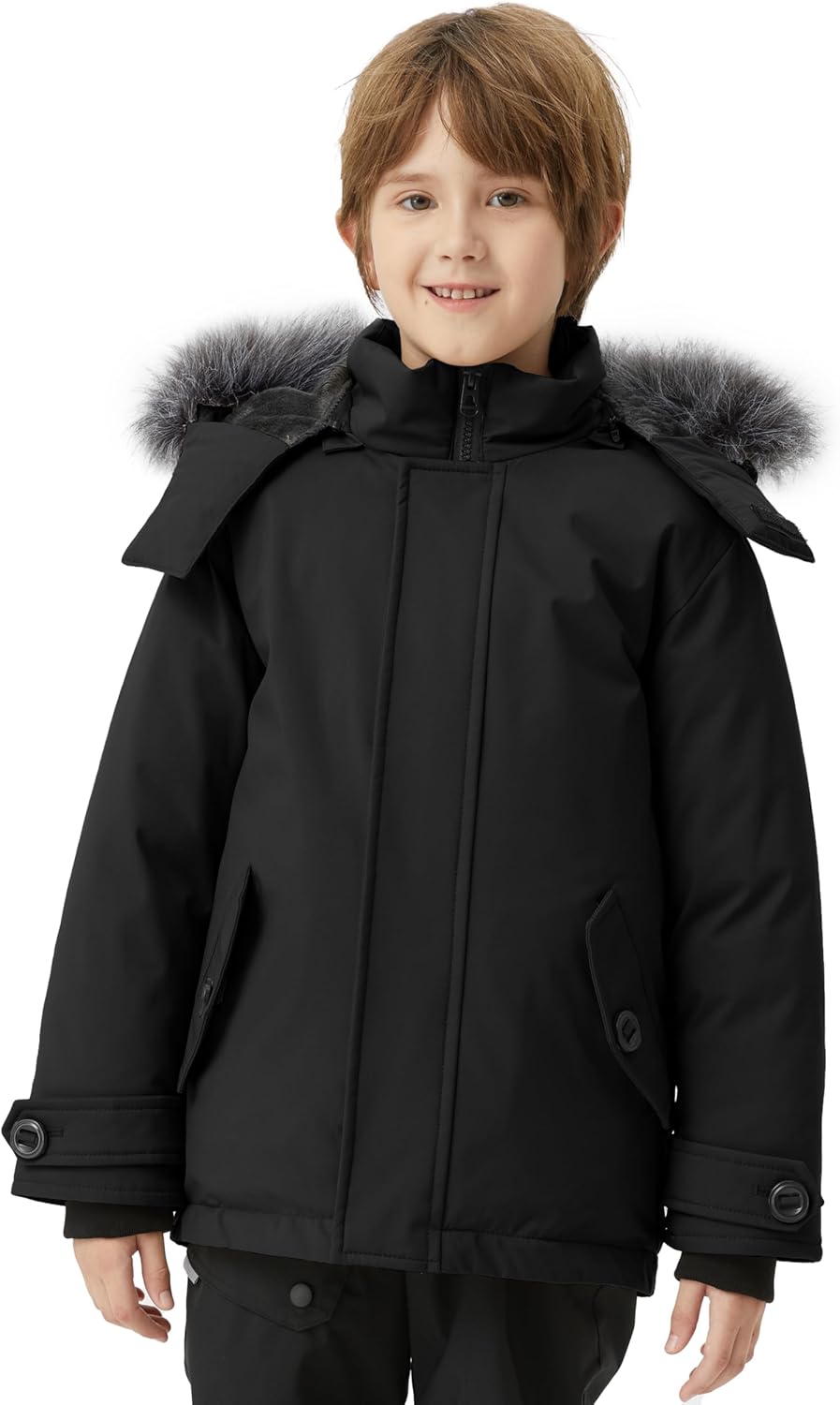 Wantdo Boys Winter Jacket waterproof puffer