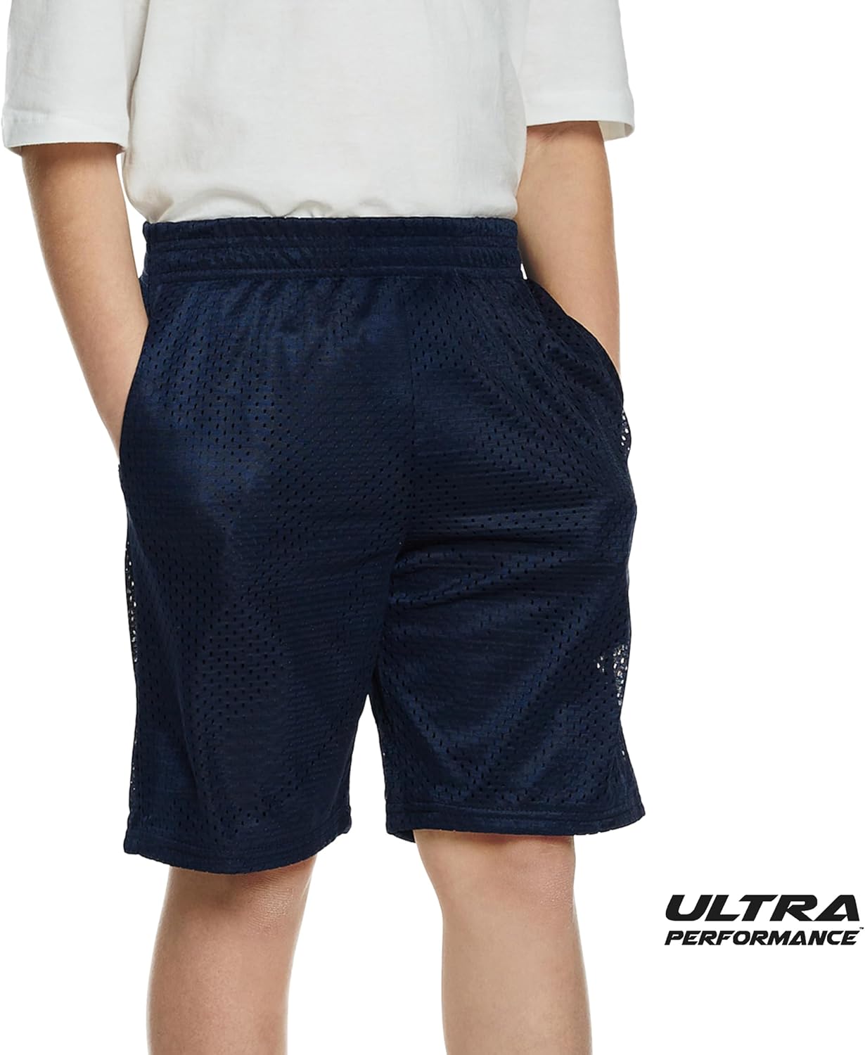 3-Piece Ultra Performance Mesh Basketball Shorts for Boys