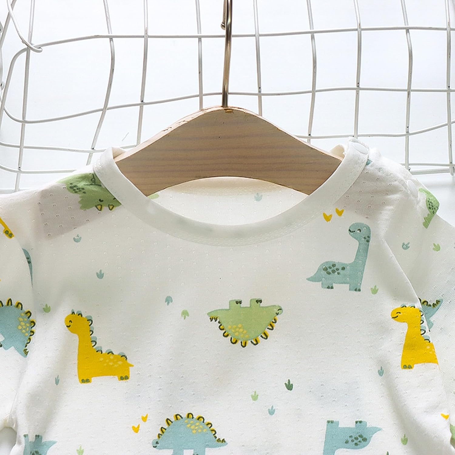 Cartoon Strawberry Dinosaur Toddler Boys Girls Short Sleeve Clothing