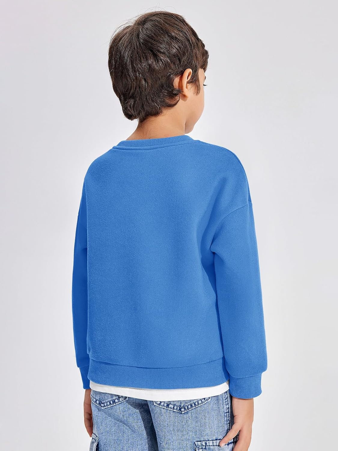 Haloumoning Boys Fleece Lined Sweatshirts for Fall Fashion