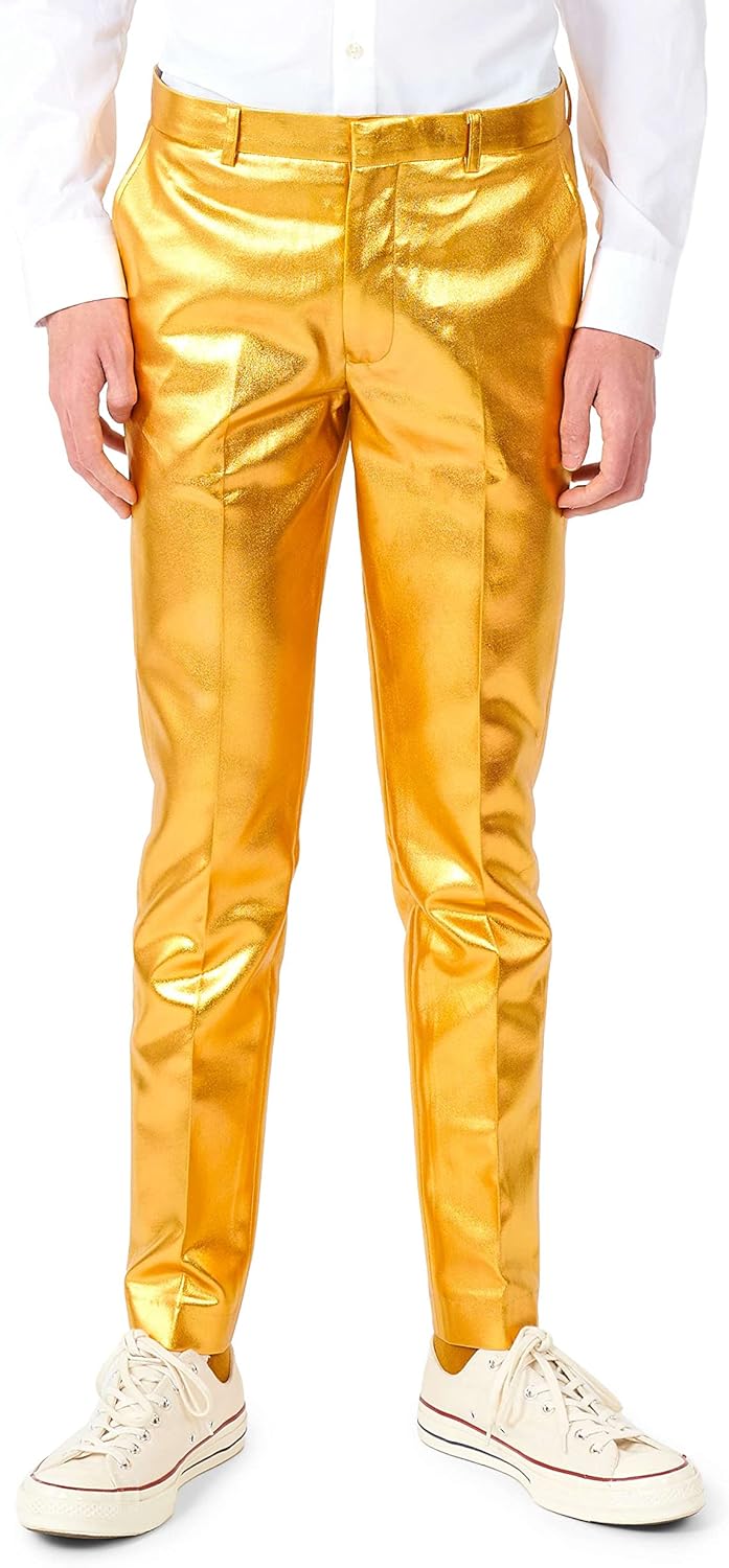 Groovy Gold Prom Outfit for Teens