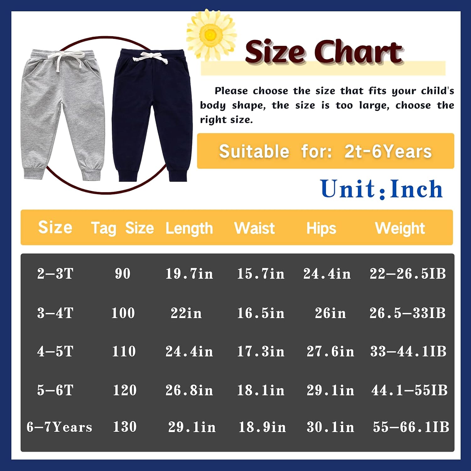 Comfortable dinosaur-themed 2-pack sweatpants for boys