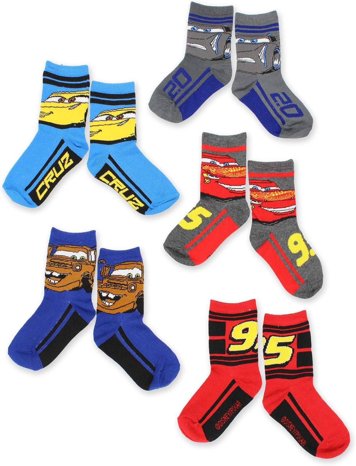 Disney Cars Toddler Socks Set