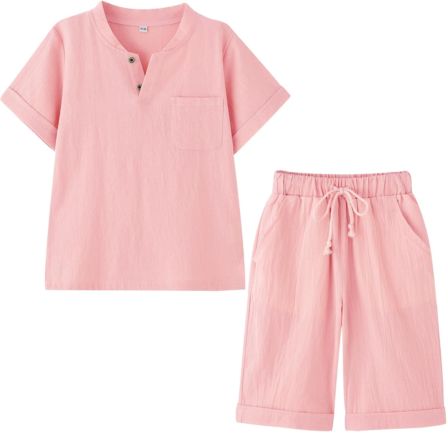 POBIDOBY Boys T-Shirt Shorts Set