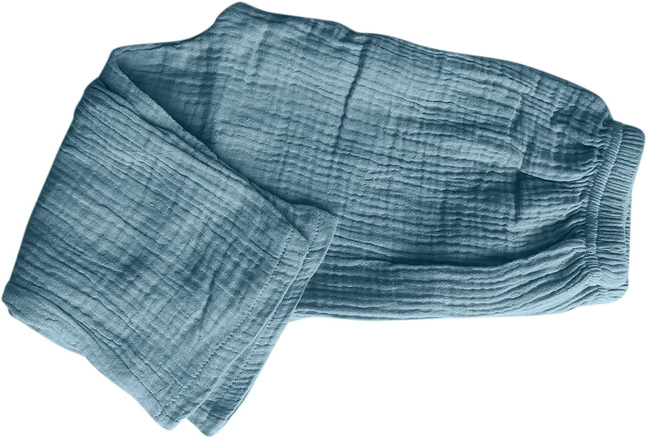 Comfortable Cotton Linen Ankle Pants for Boys