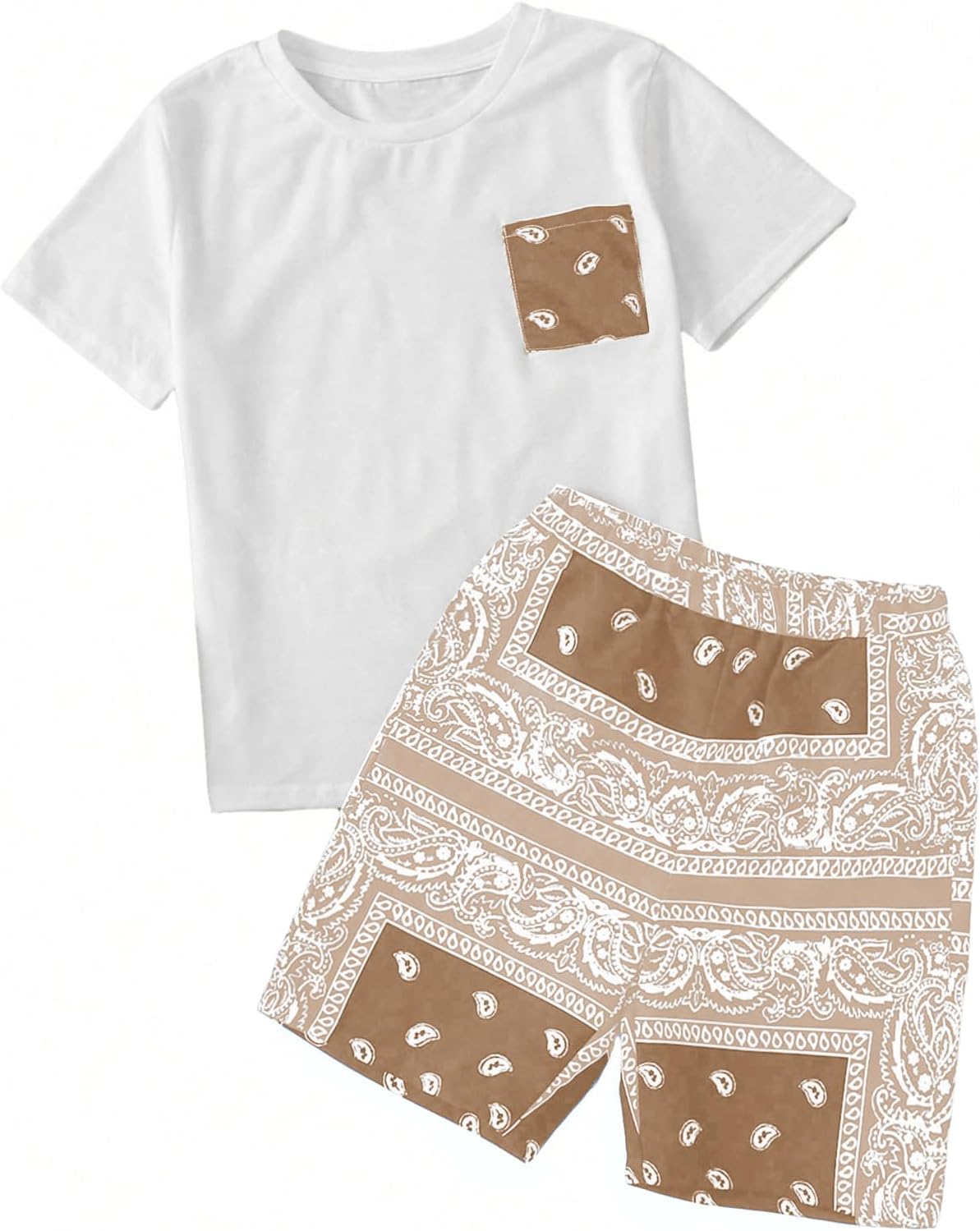 Totally Boho T-Shirt and Shorts Set