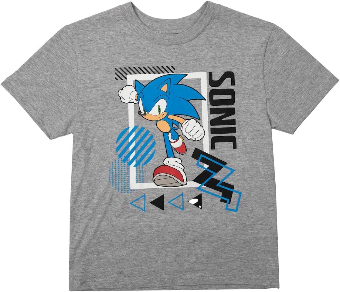 Sonic Boys 3-Pack Set - Two Tees and Mesh Shorts 1