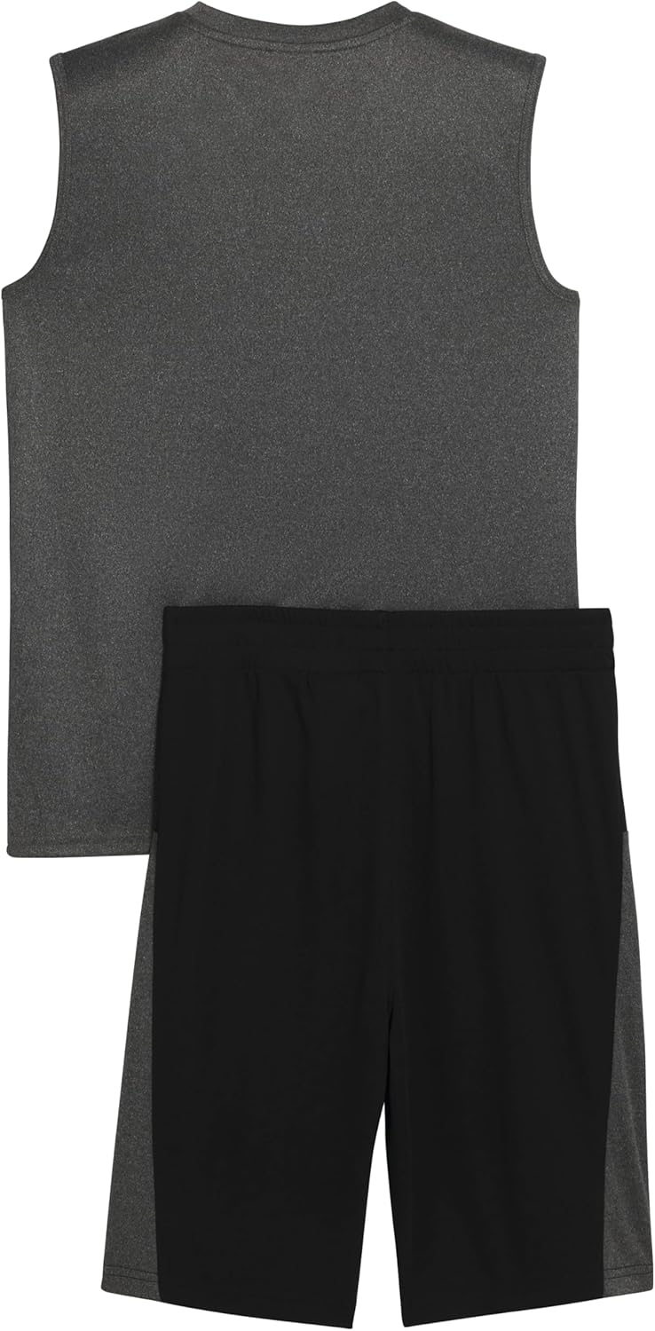 PUMA Boys 2 Piece Muscle Tee and Short Set