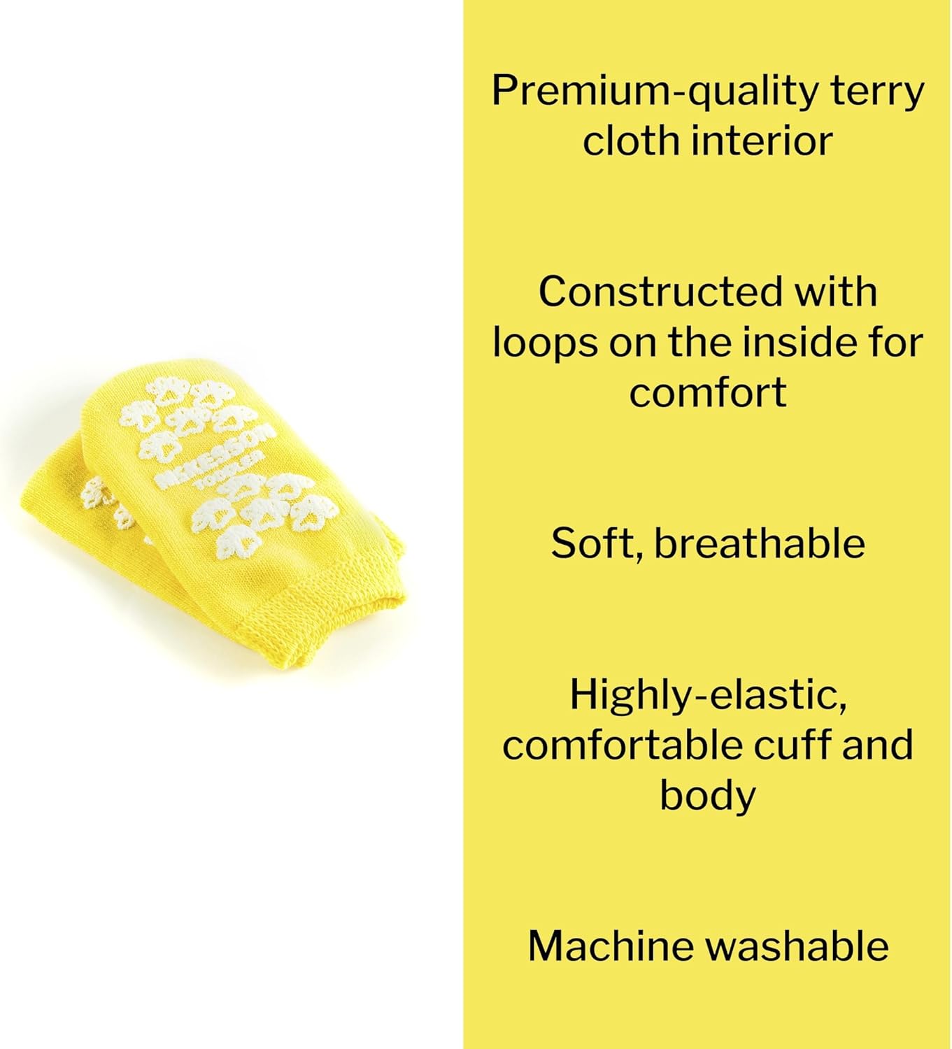 McKesson Terries Slipper Socks Yellow