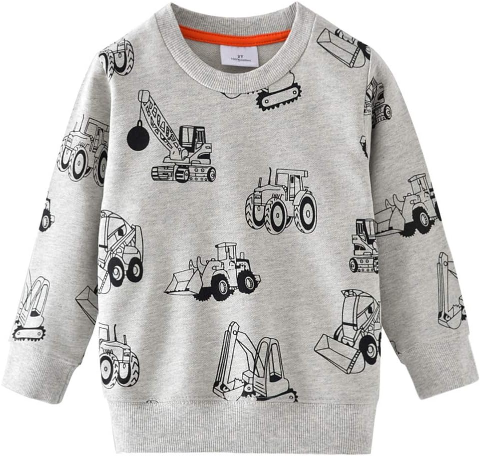 Little Hand Dinosaur Elephant Sweatshirt