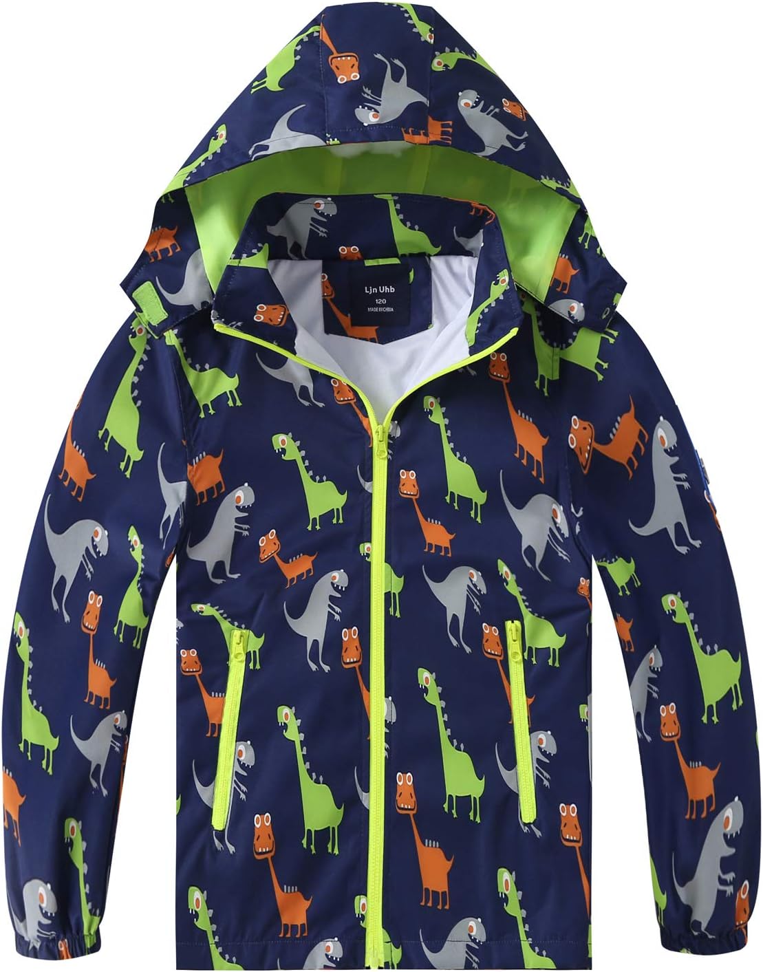 Rainproof Dinosaur Kids Jacket