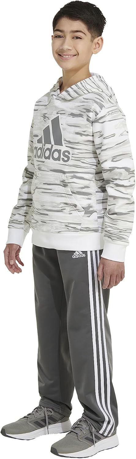 Adidas Camo Print Long Sleeve Hoodie Boys Comfort Style