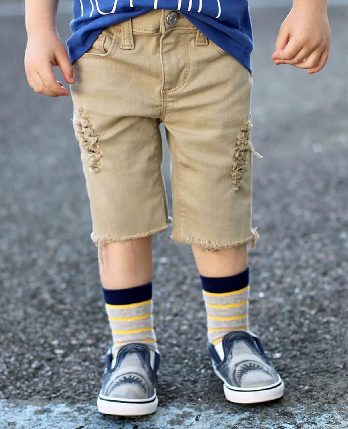 Jefferies Socks Boys Stripe Pattern Crew Socks 6 Pack