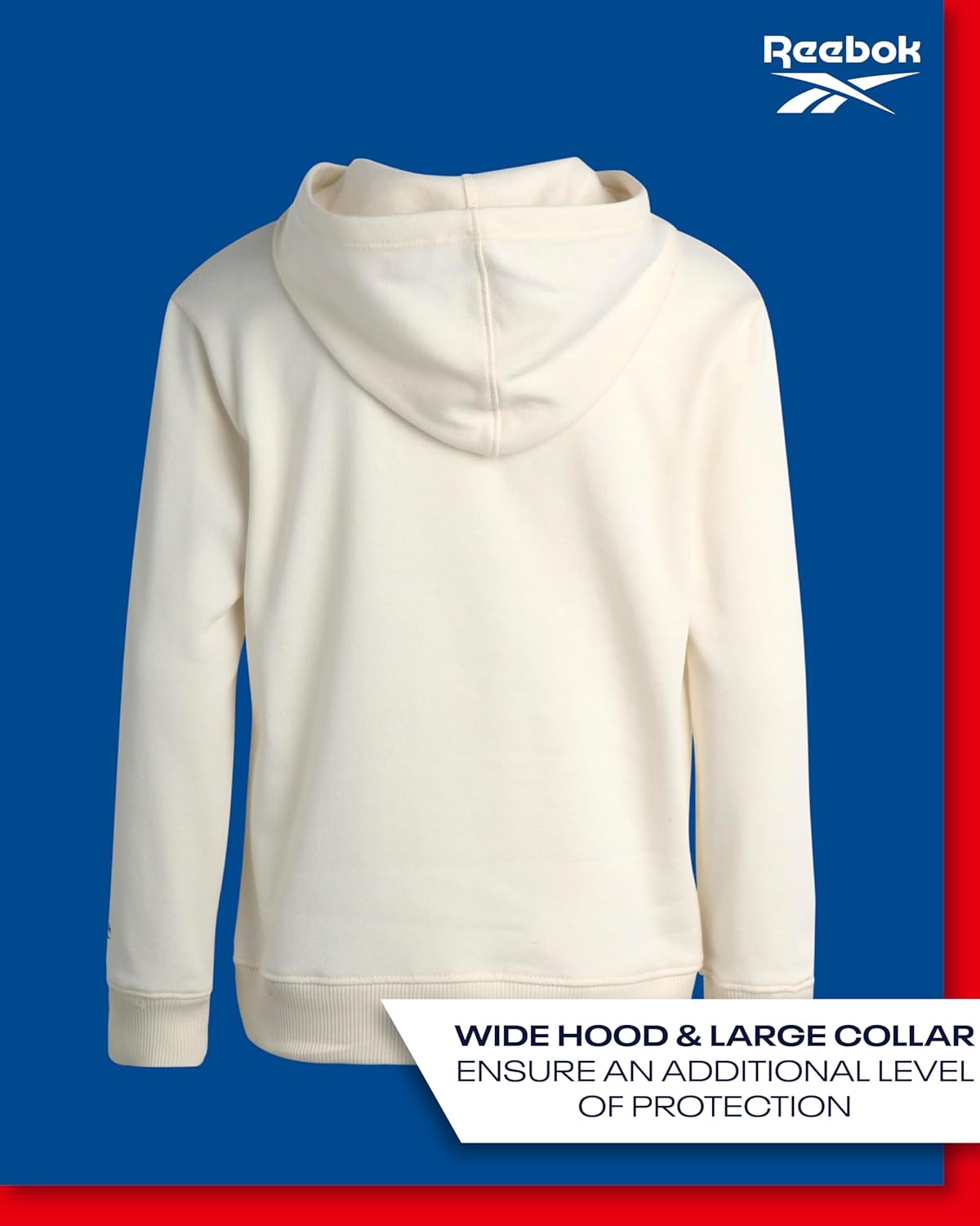 Reebok Boys Sweatshirt Fleece Hoodie Active