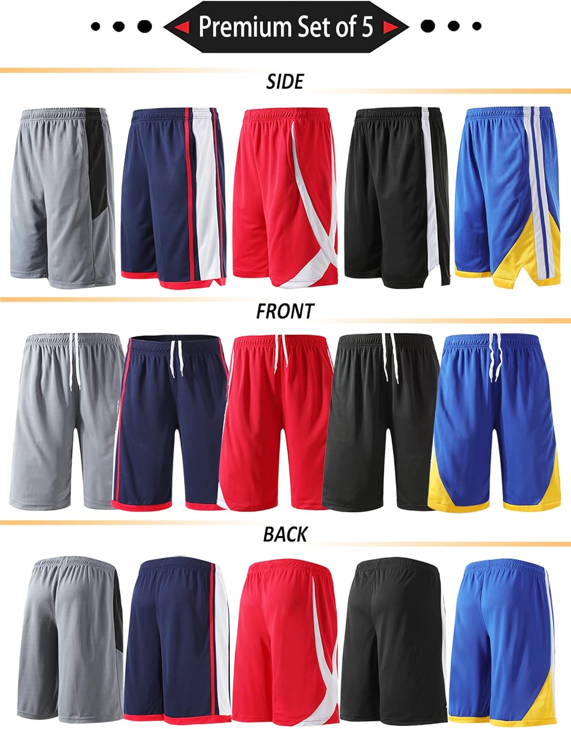 Liberty Importsmesh basketball shorts