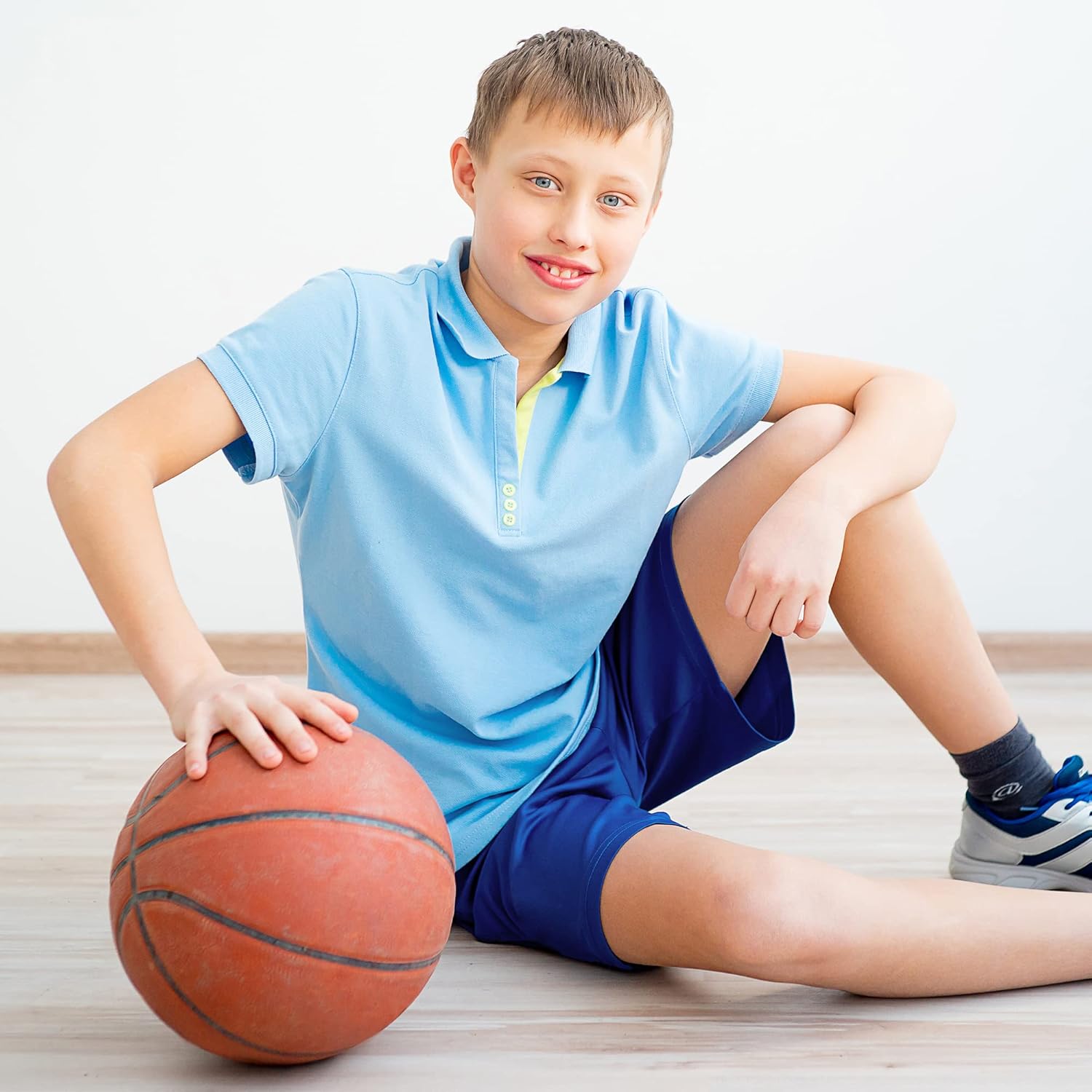 Boys Athletic Shorts with Pockets Quick Dry