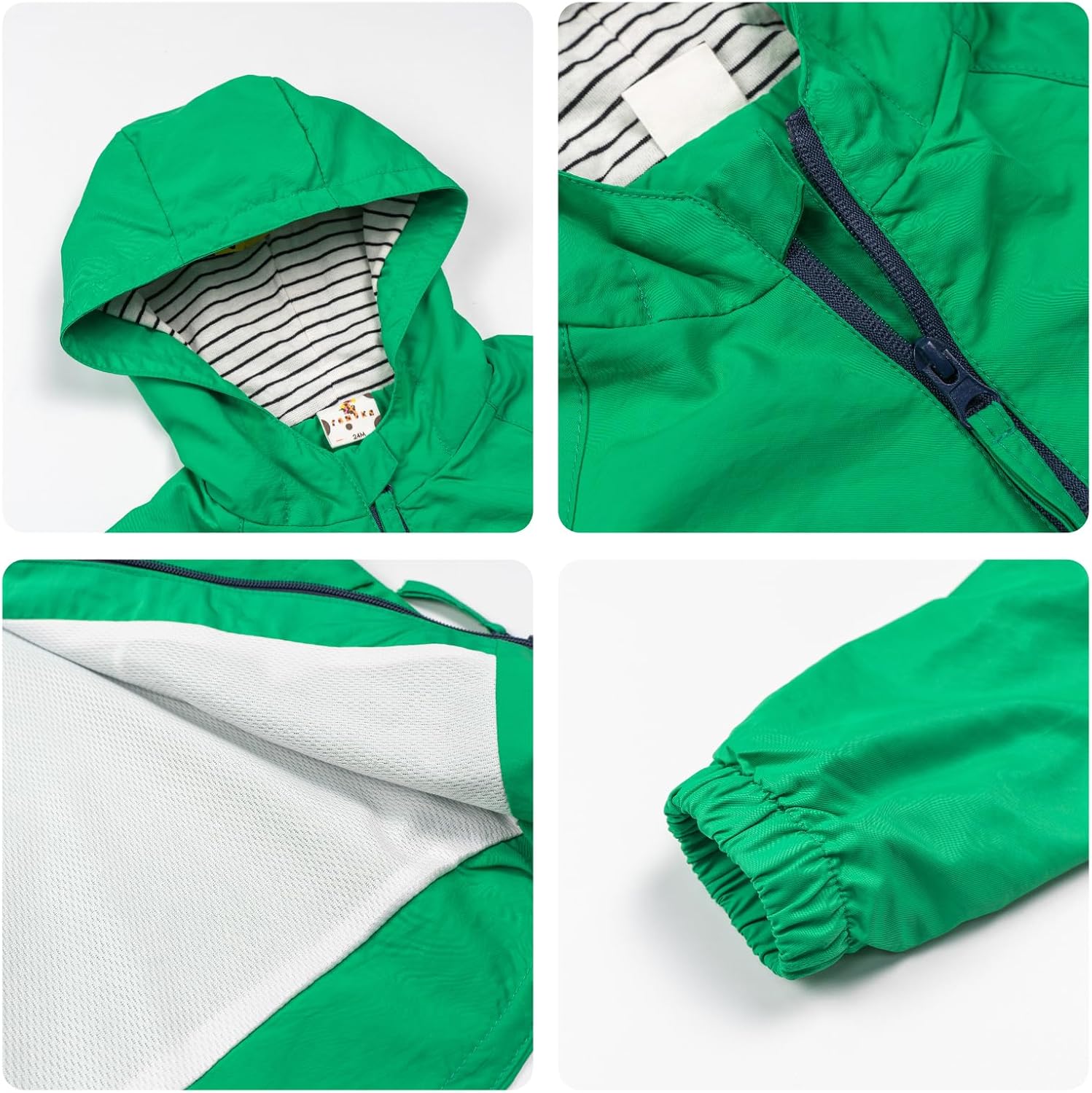 Volunboy Toddler Boys Lightweight Windbreaker jacket