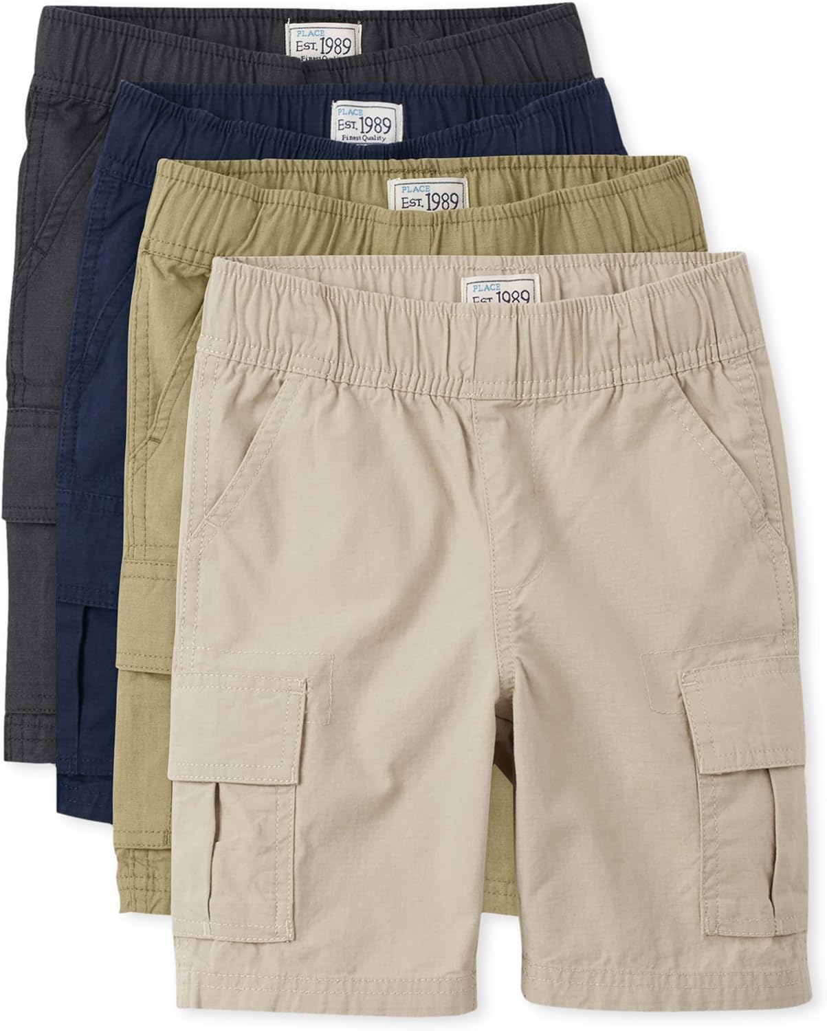 The Childrens Place Boys Cargo Shorts Pack of 4