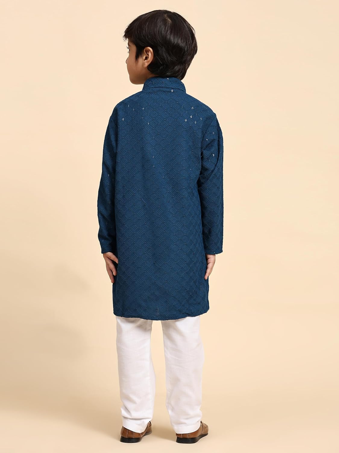 Boys Cotton Kurta Set Indian Traditional Wear