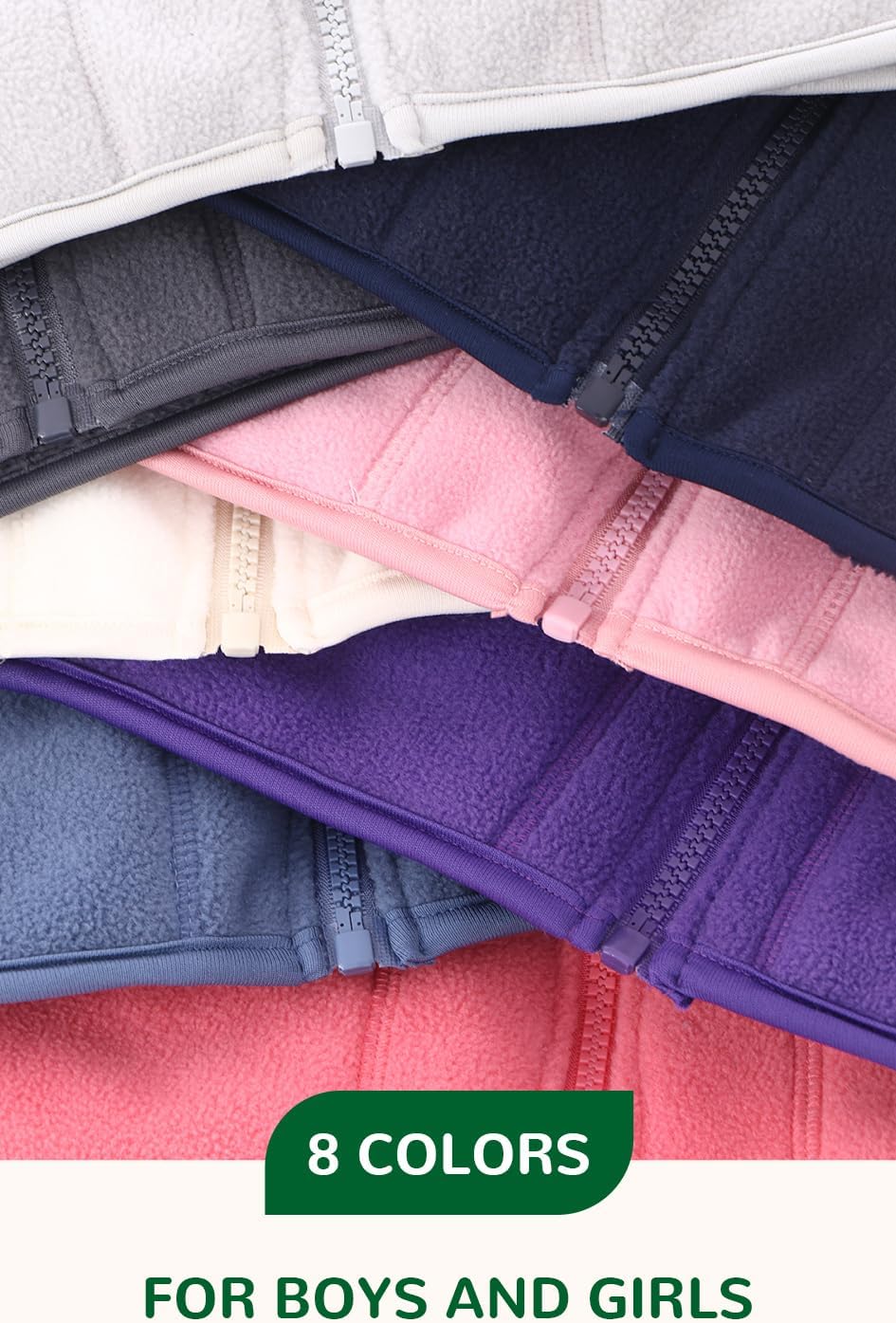 Double Sided Fleece Jacket for toddlers