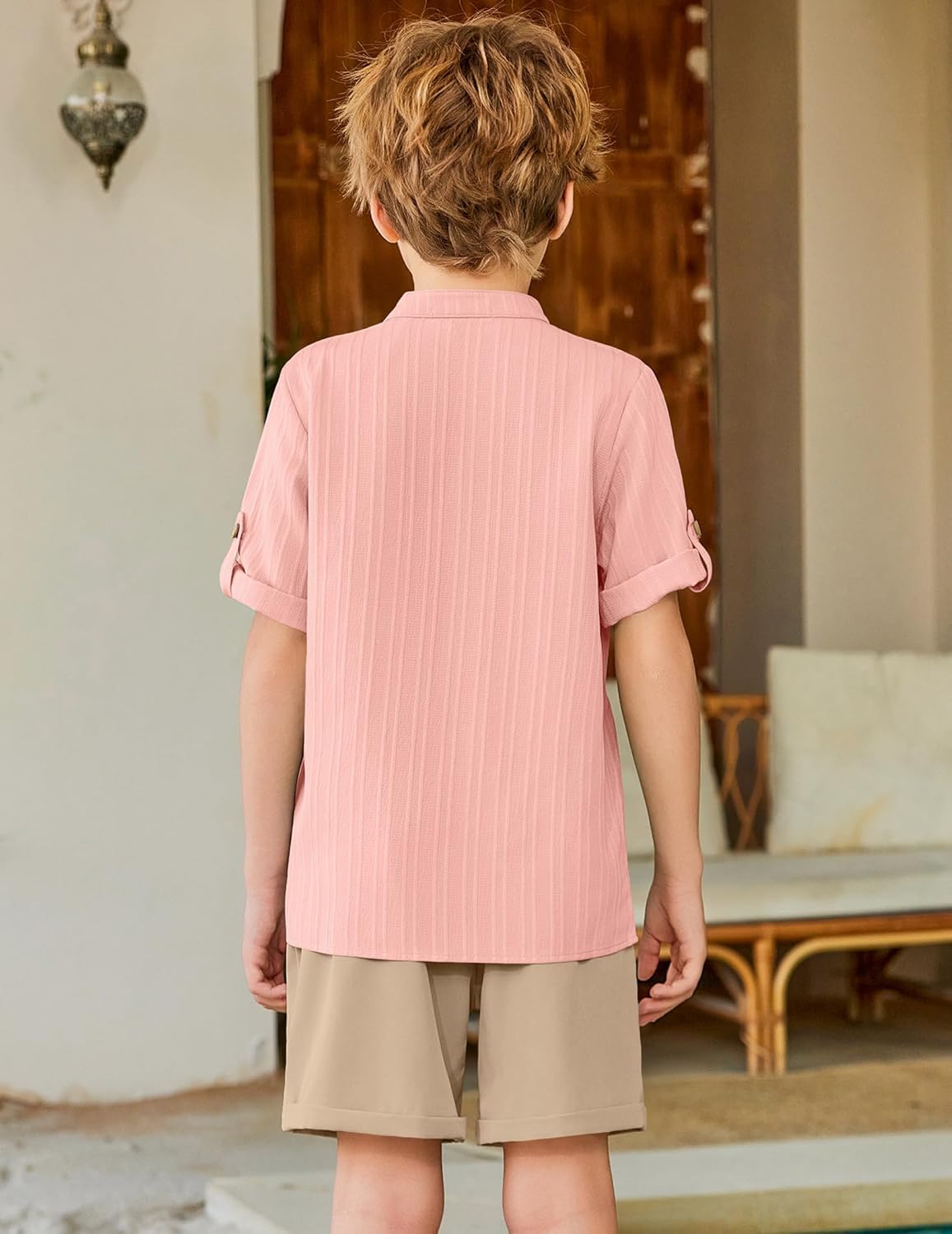 Arshiner Boys 2 Piece Summer Beach Outfit Set