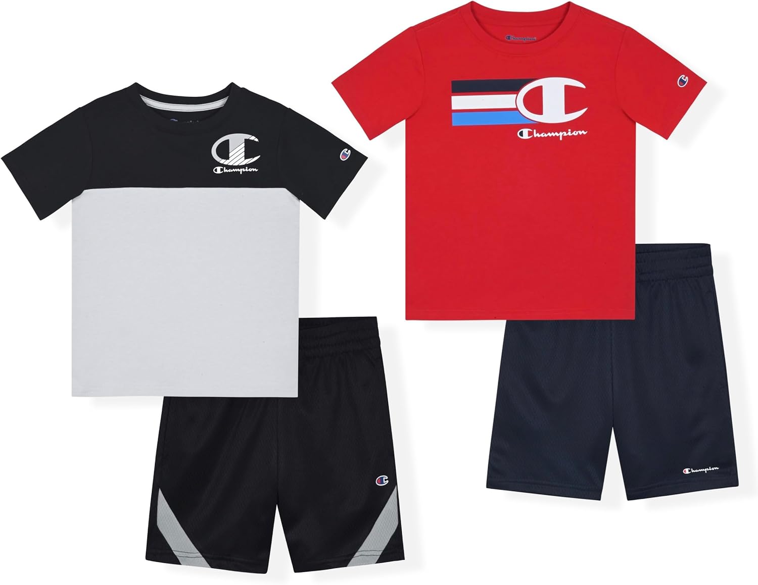 Champion Boys 4-Piece Short Set for Kids