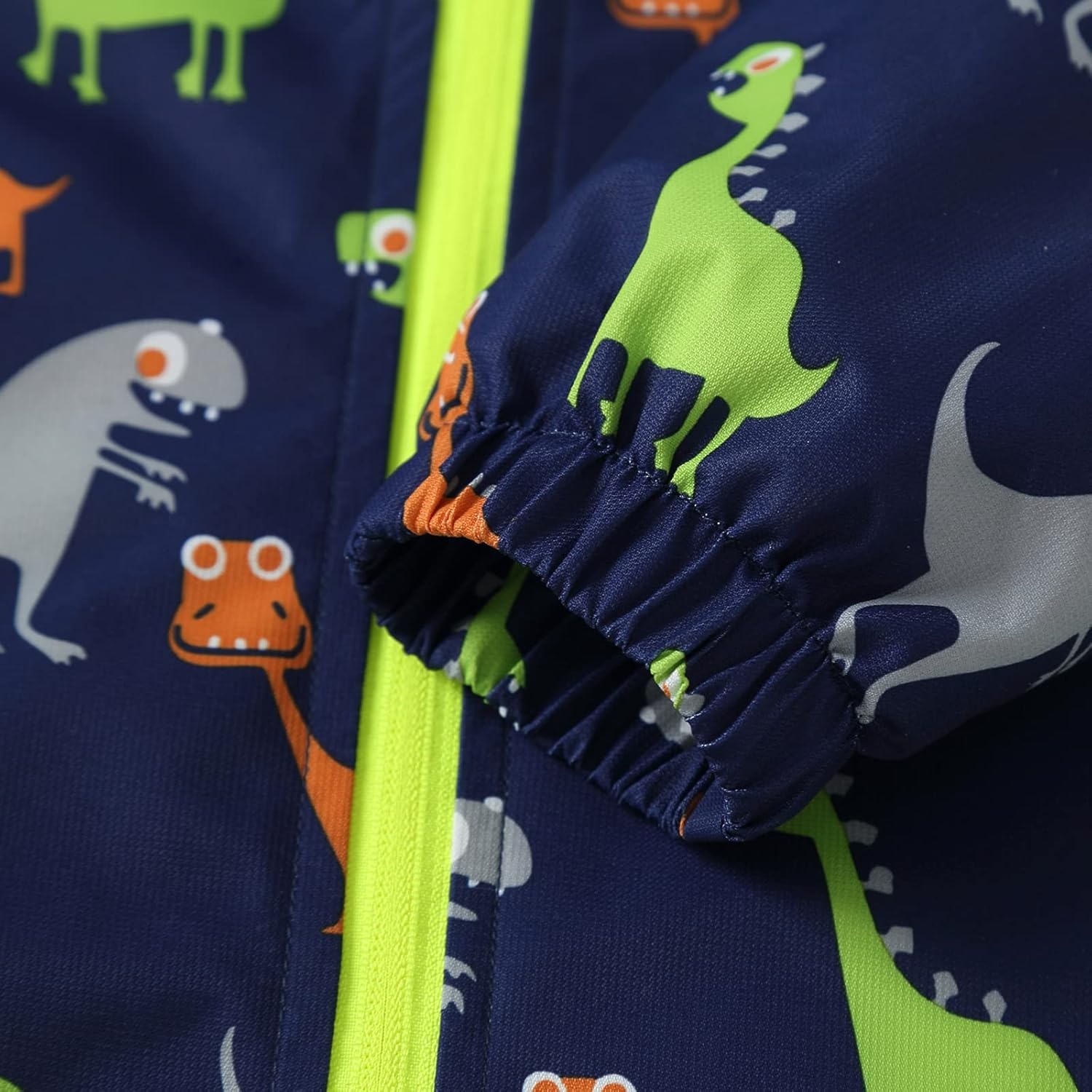 Rainproof Dinosaur Kids Jacket