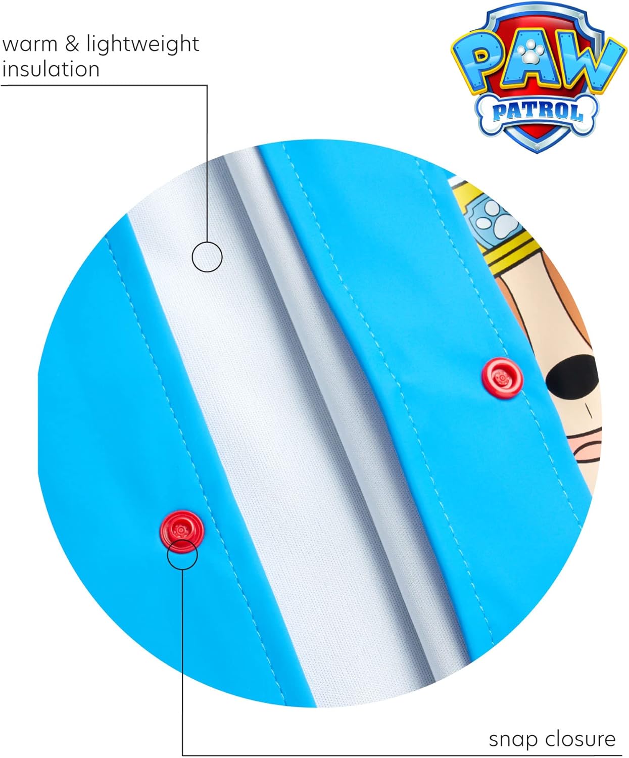 Nickelodeon Boys Slicker Shell Rain Jacket